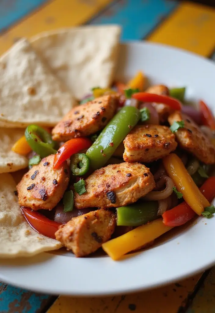 25 Easy Dinner Recipes for College Students on a Budget - 11. Chicken Fajitas