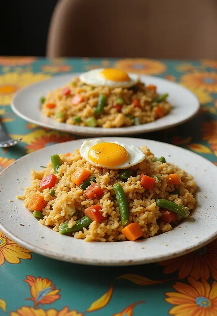 25 Easy Dinner Recipes for College Students on a Budget - 17. Vegetable Fried Rice