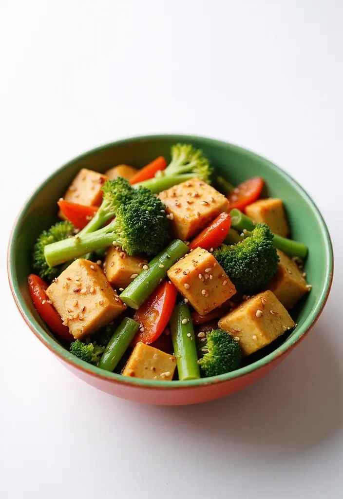 25 Easy Dinner Recipes for College Students on a Budget - 2. Simple Stir-fried Tofu and Broccoli