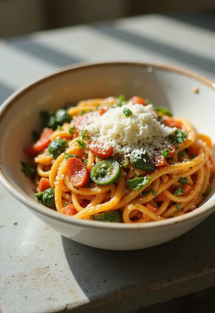 25 Easy Dinner Recipes for College Students on a Budget - 5. Pasta Primavera
