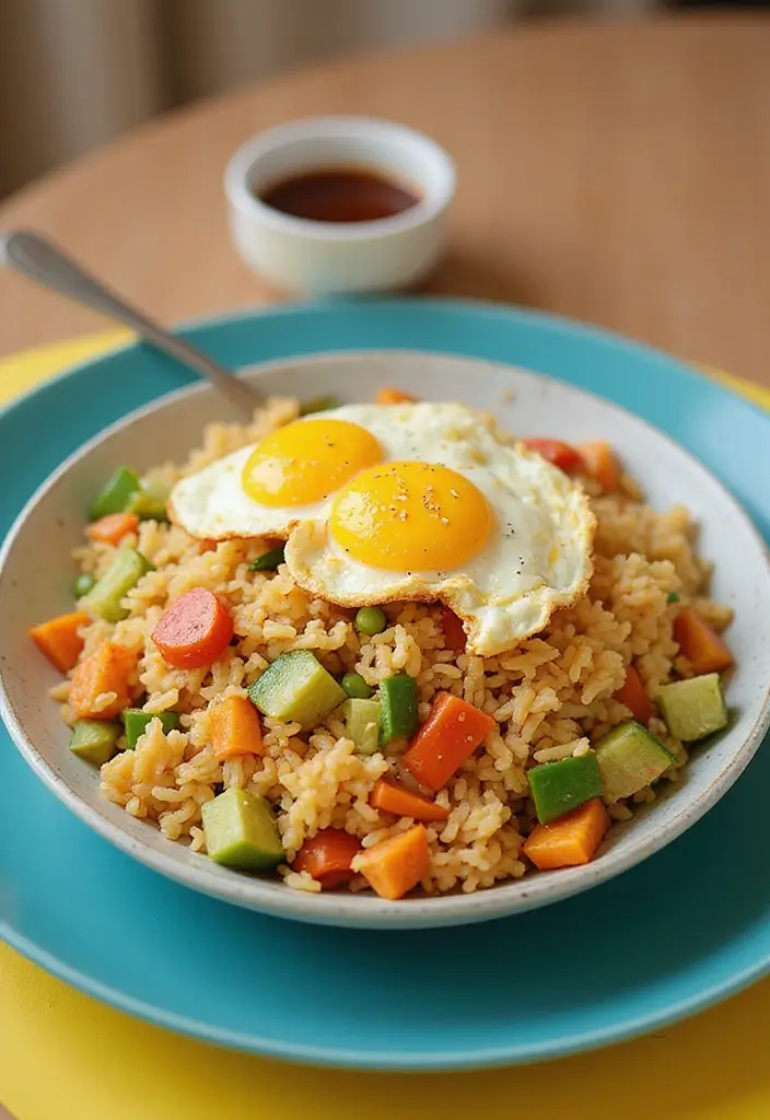 25 Easy Dinner Recipes for College Students on a Budget - 6. Egg Fried Rice