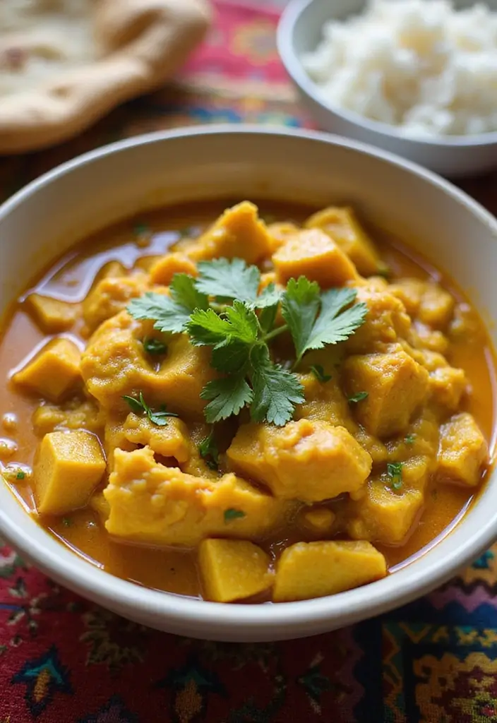 25 Easy Dinner Recipes with Mashed Potatoes as the Star - 11. Mashed Potato Curry