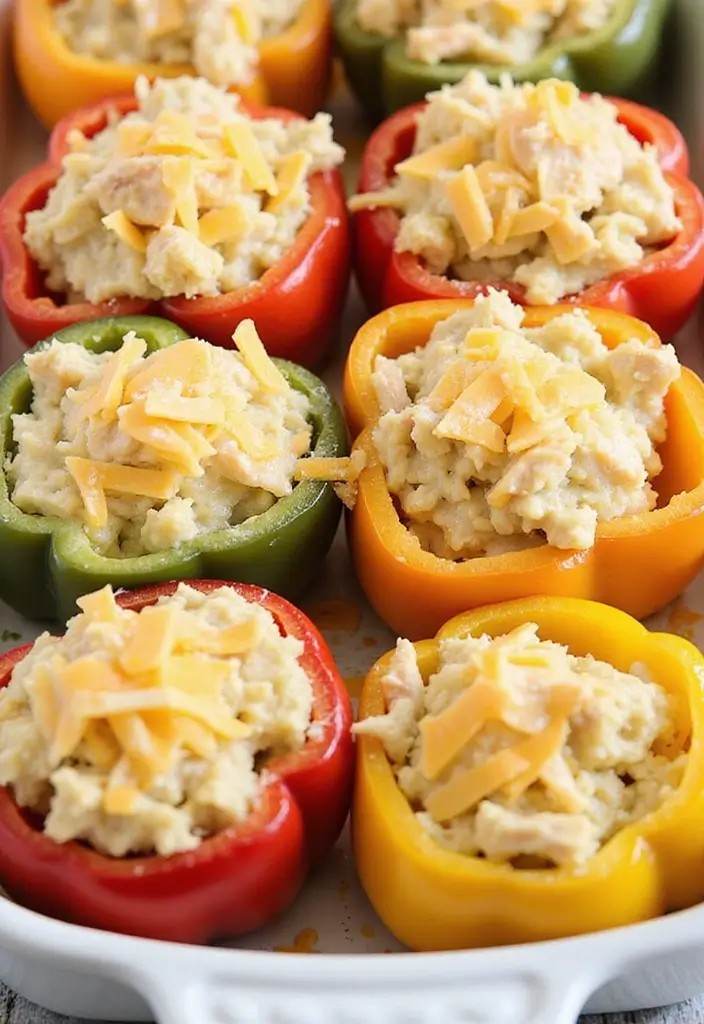 25 Easy Dinner Recipes with Mashed Potatoes as the Star - 7. Mashed Potato Stuffed Peppers