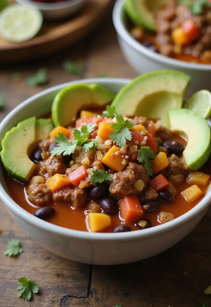25 Easy Ground Beef Soup Recipes for Comfort Dinners - 13. Southwest Beef and Black Bean Soup
