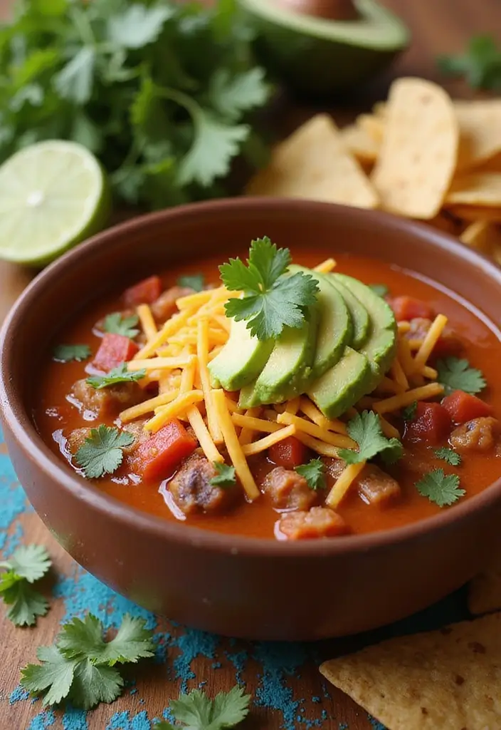 25 Easy Ground Beef Soup Recipes for Comfort Dinners - 2. Spicy Taco Soup