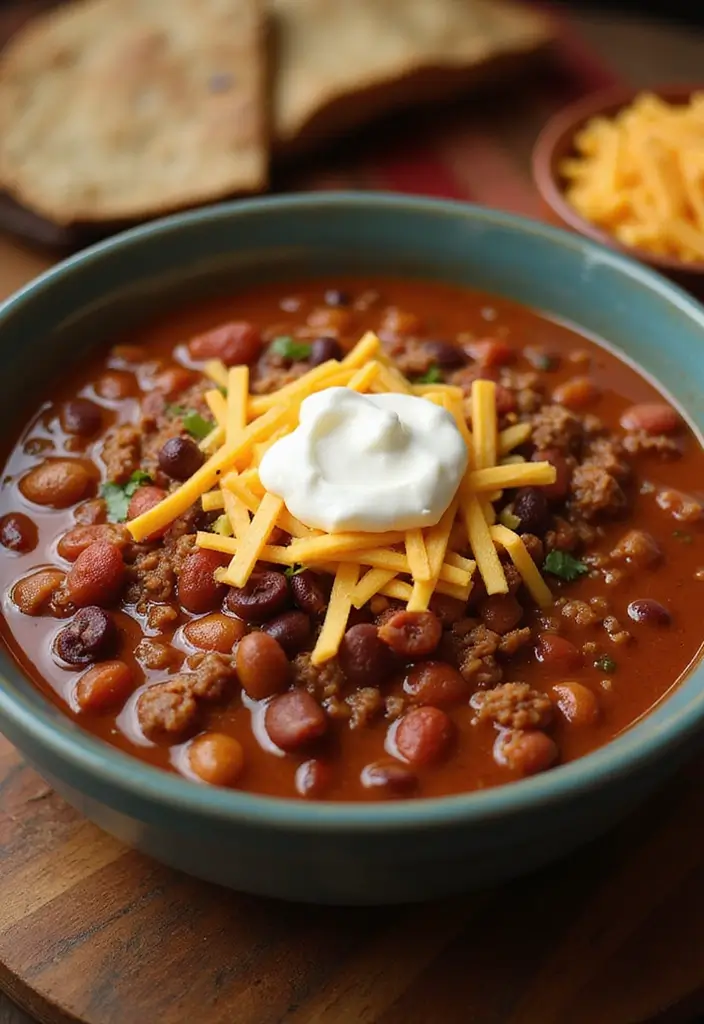 25 Easy Ground Beef Soup Recipes for Comfort Dinners - 9. Ground Beef Chili Soup