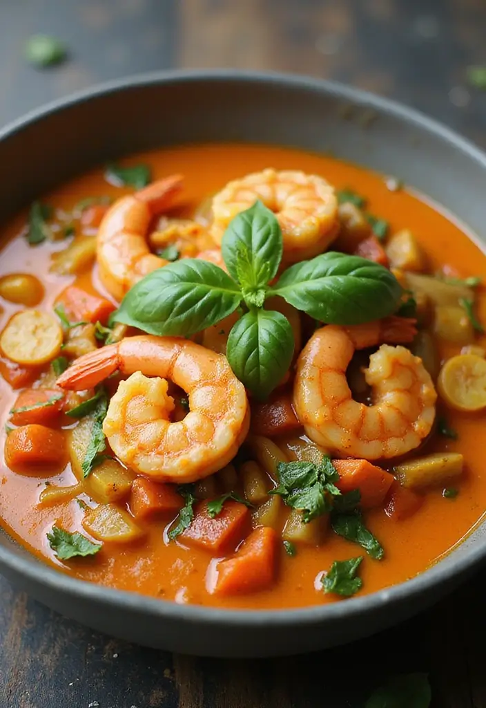 25 Easy Low Carb Recipes for Dinner Anyone Can Make - 15. Thai Curry Shrimp