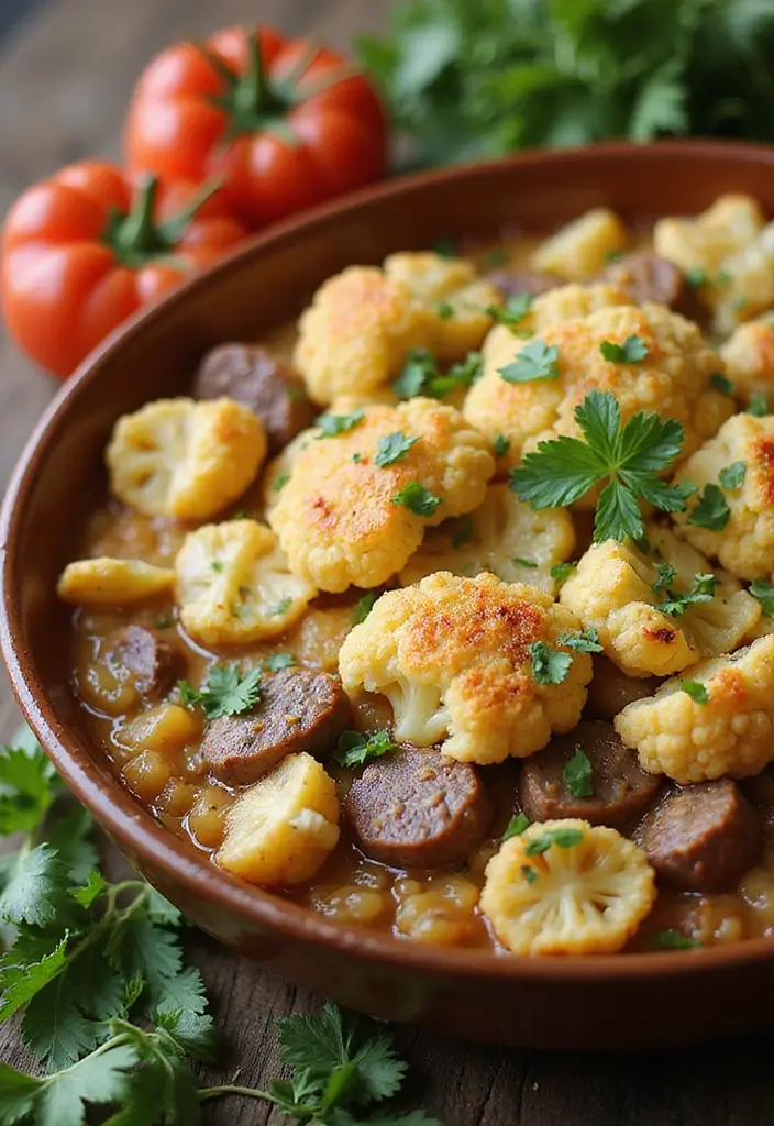 25 Gluten Free Ground Beef Recipes for Family Dinner - 21. Beef and Cauliflower Casserole