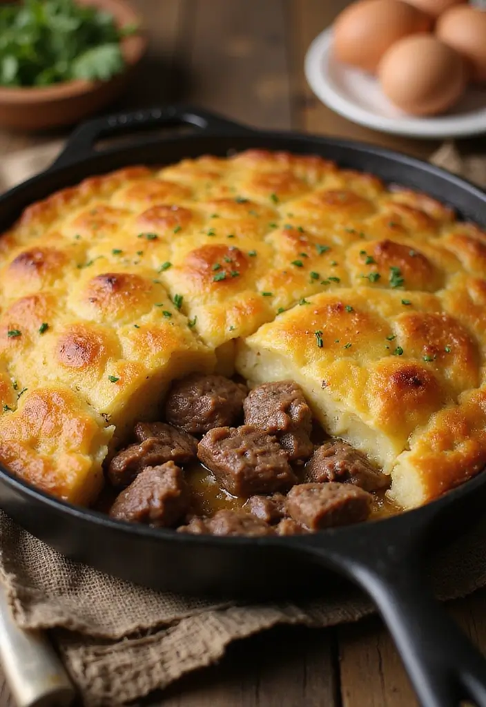 25 Gluten Free Ground Beef Recipes for Family Dinner - 23. Beef and Potato Hash Bake