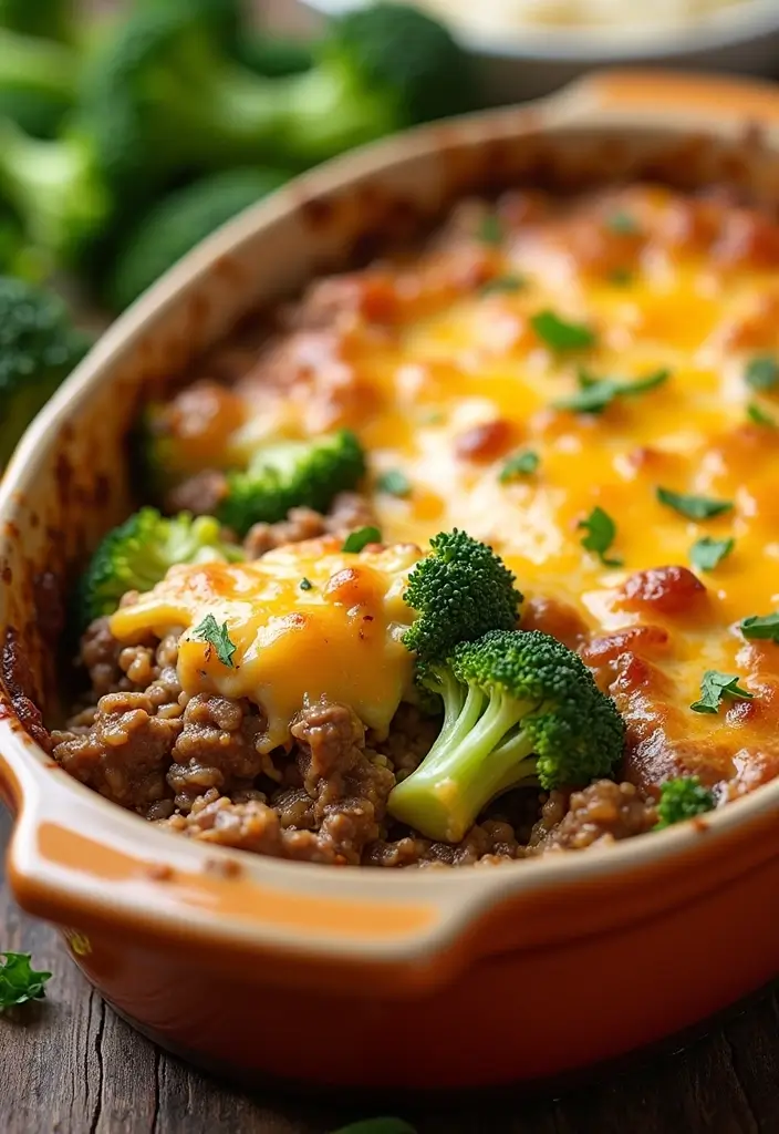 25 Gluten Free Ground Beef Recipes for Family Dinner - 5. Beef and Broccoli Casserole