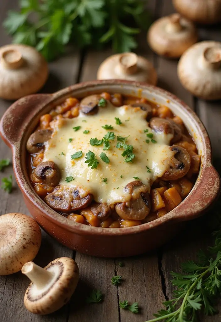 25 Gluten Free Ground Beef Recipes for Family Dinner - 7. Beef and Mushroom Casserole