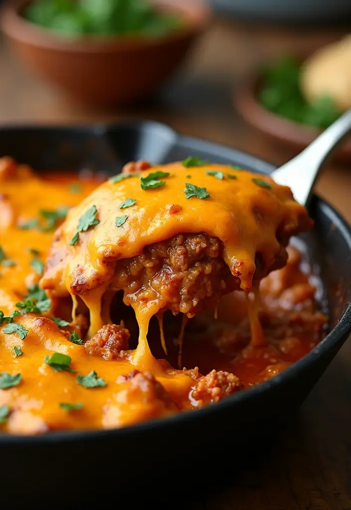 25 Gluten Free Ground Beef Recipes for Family Dinner - 9. Buffalo Beef Casserole