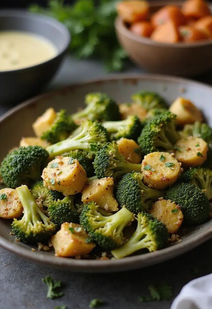 25 Gluten Free Low Carb Dinner Recipes You’ll Love - 23. Garlic Parmesan Roasted Broccoli