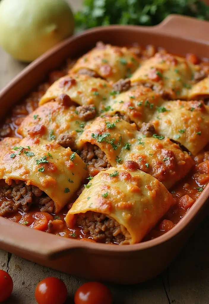 25 Ground Beef Casserole Recipes That Are Perfect for Dinner - 14. Cabbage Roll Casserole