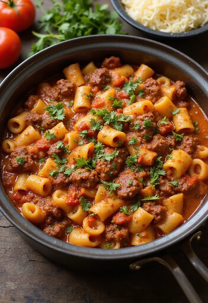 25 Ground Beef Casserole Recipes That Are Perfect for Dinner - 19. One-Pot Beef and Pasta Casserole