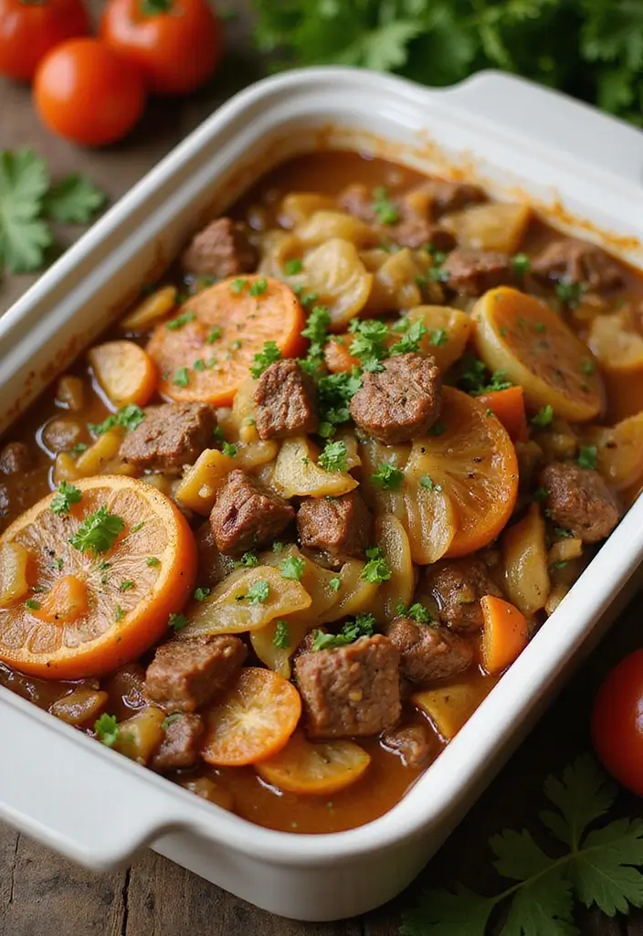 25 Ground Beef Casserole Recipes That Are Perfect for Dinner - 23. Beef and Cabbage Casserole