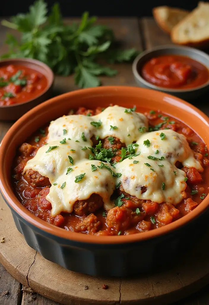 25 Ground Beef Casserole Recipes That Are Perfect for Dinner - 5. Italian Meatball Casserole
