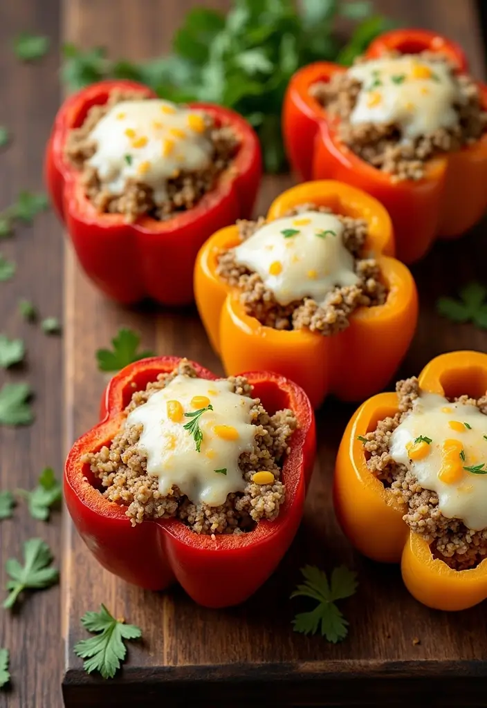 25 Ground Meat Recipes That Turn Dinner Into a Feast - 1. Turkey and Quinoa Stuffed Peppers
