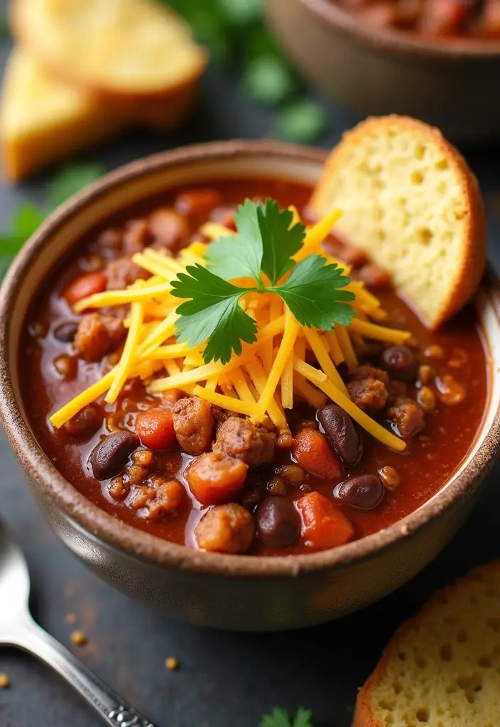 25 Ground Meat Recipes That Turn Dinner Into a Feast - 22. Ground Turkey Chili