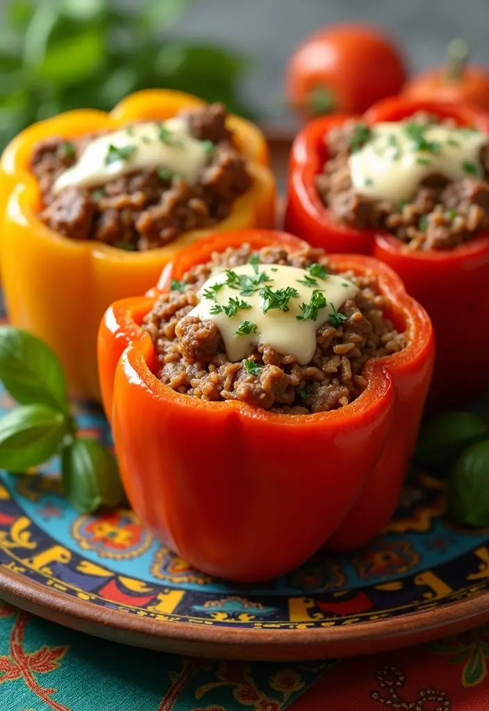 25 Ground Sausage Recipes for Healthy and Hearty Dinners - 4. Ground Sausage Stuffed Bell Peppers