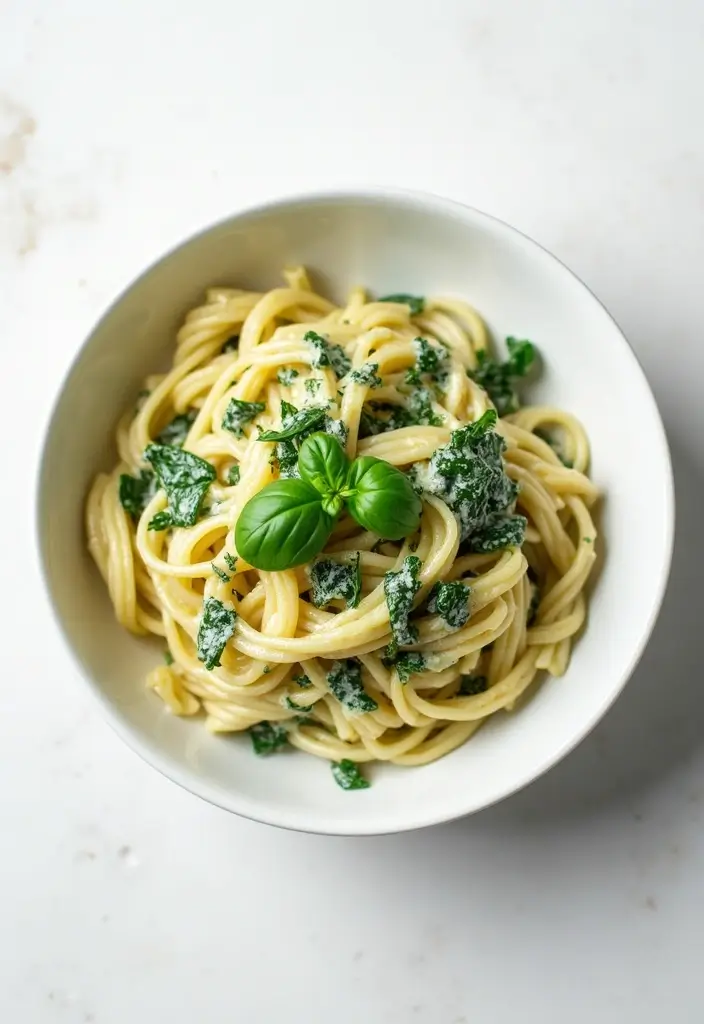 25 Healthy Dairy Free Dinner Recipes Full of Flavor - 12. Spinach and Artichoke Pasta
