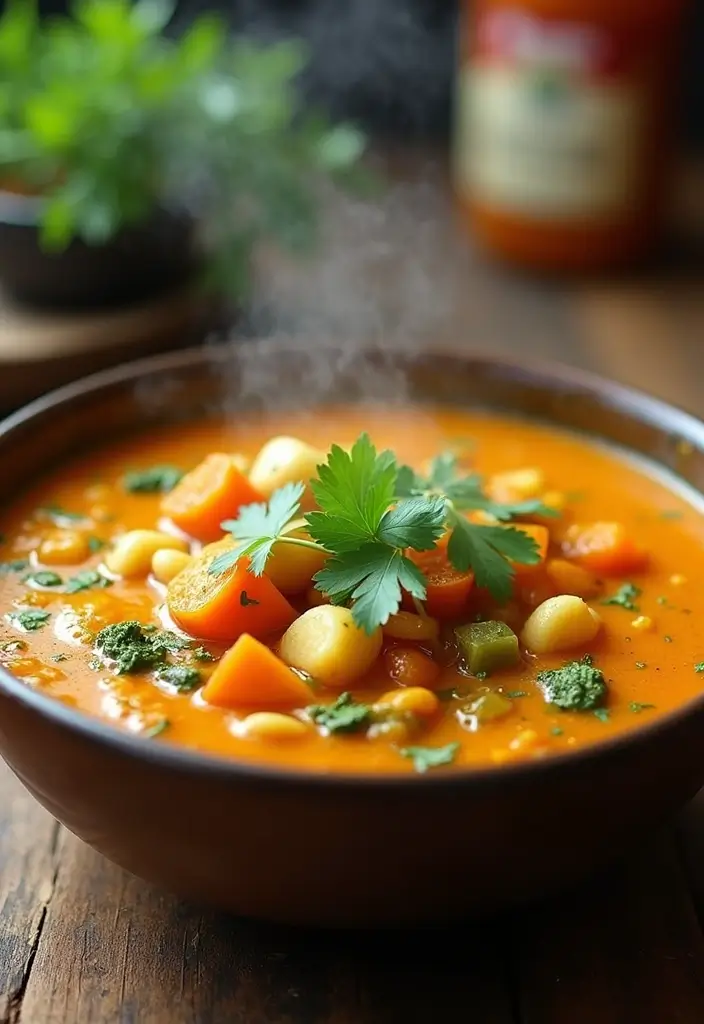 25 Healthy Dairy Free Dinner Recipes Full of Flavor - 17. Coconut Curry Vegetable Soup
