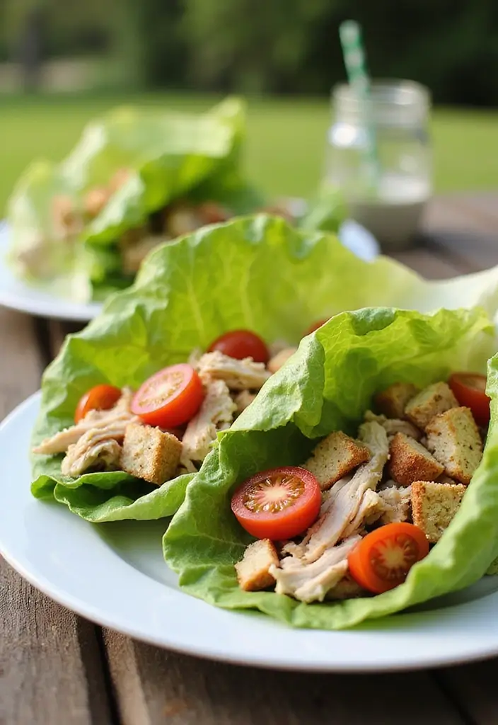 25 Healthy Dinner Recipes with Rotisserie Chicken Made Simple - 6. Chicken Caesar Salad Wraps