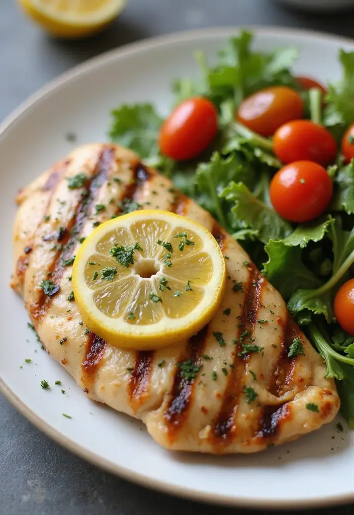 25 Ideal Protein Phase 1 Dinner Recipes You Should Try - 1. Lemon Herb Grilled Chicken