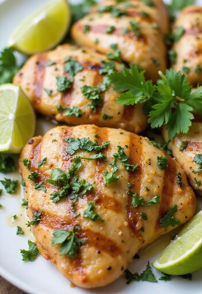 25 Ideal Protein Phase 1 Dinner Recipes You Should Try - 15. Cilantro Lime Chicken