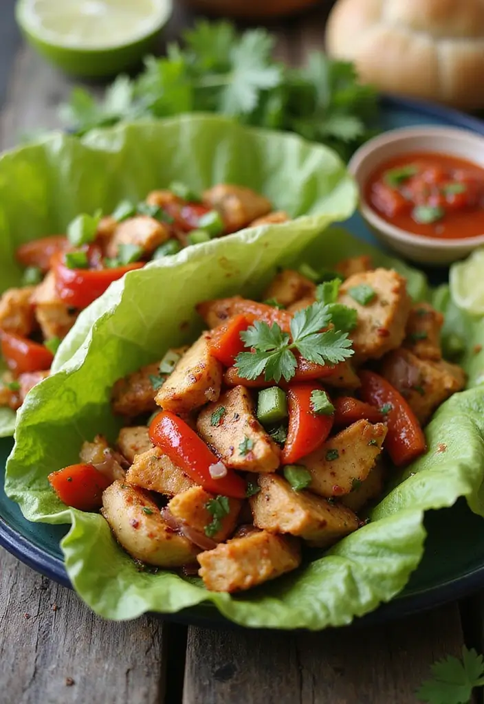 25 Ideal Protein Phase 1 Dinner Recipes You Should Try - 19. Savory Chicken Fajitas