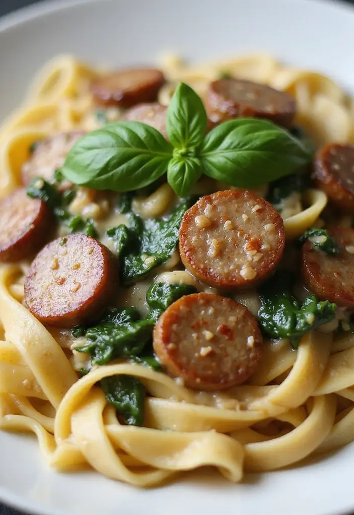 25 Italian Sausage Links Recipes That Make Dinner Delicious - 1. Creamy Italian Sausage Pasta