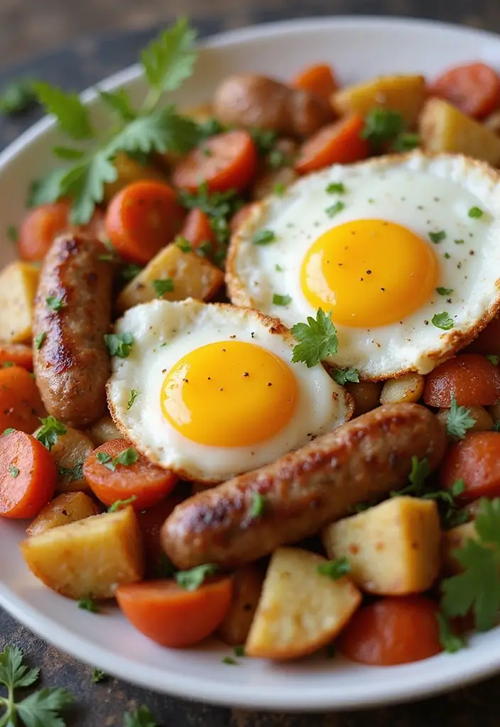 25 Italian Sausage Links Recipes That Make Dinner Delicious - 15. Italian Sausage and Egg Breakfast Hash