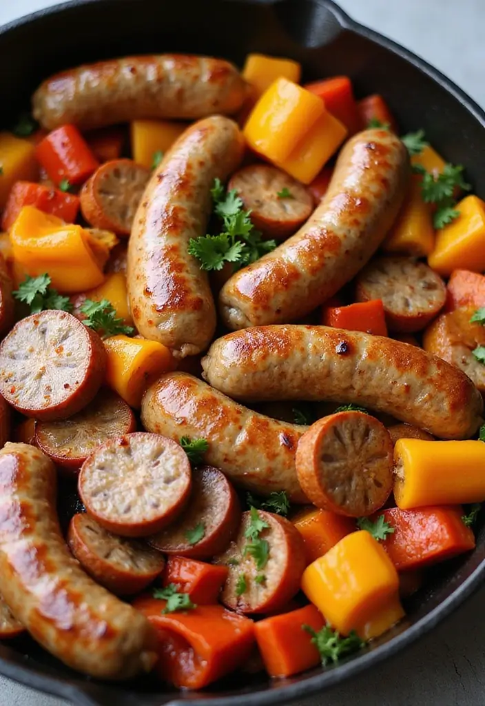 25 Italian Sausage Links Recipes That Make Dinner Delicious - 2. One-Pan Italian Sausage and Peppers