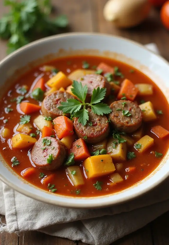 25 Italian Sausage Links Recipes That Make Dinner Delicious - 4. Zesty Italian Sausage Soup
