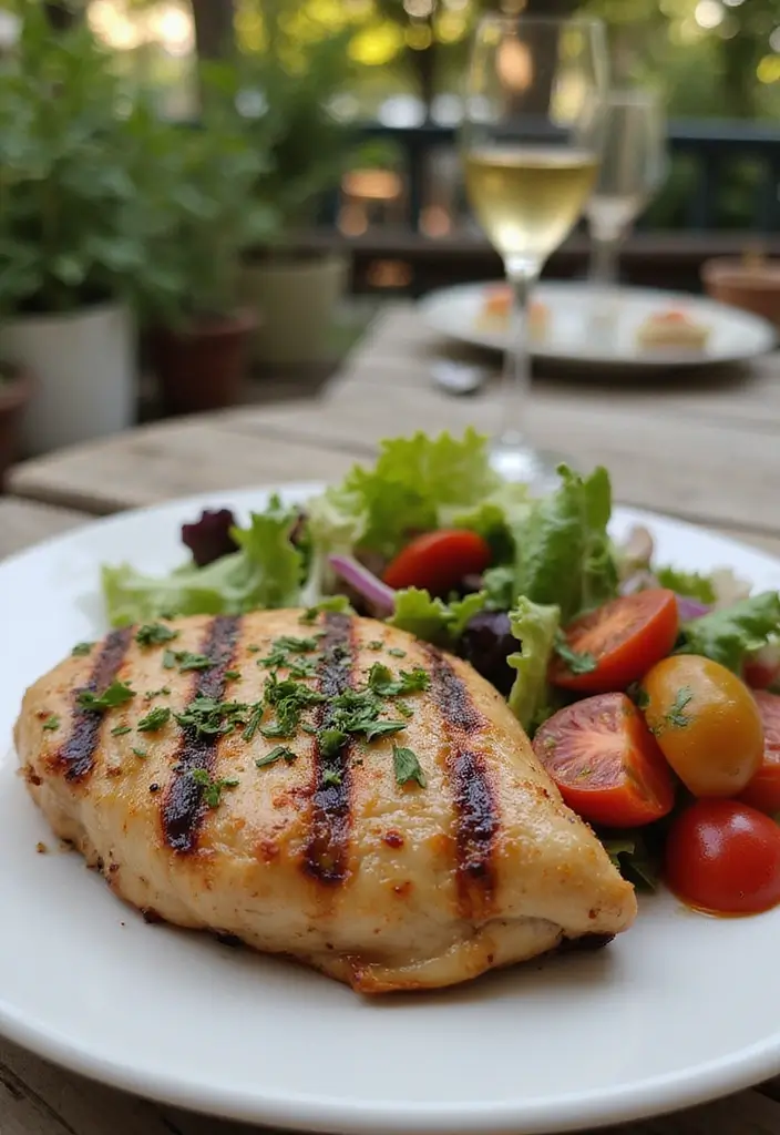 25 Light Dinner Recipes from Cooking Light and Healthy Eats - 1. Lemon Herb Grilled Chicken