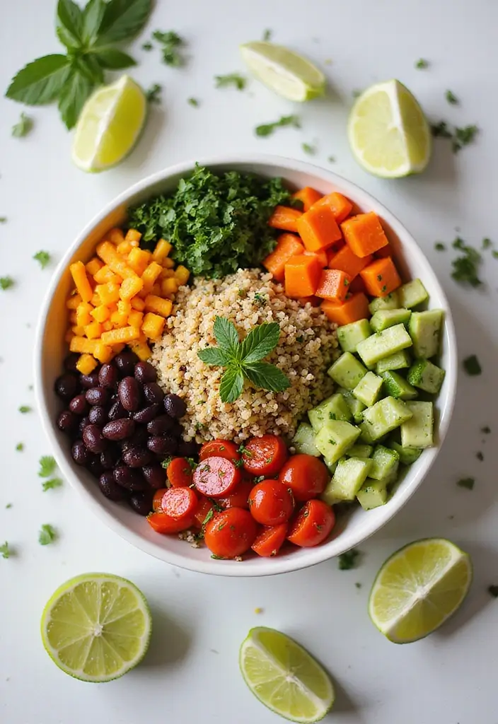 25 Light Dinner Recipes from Cooking Light and Healthy Eats - 2. Quinoa and Black Bean Salad