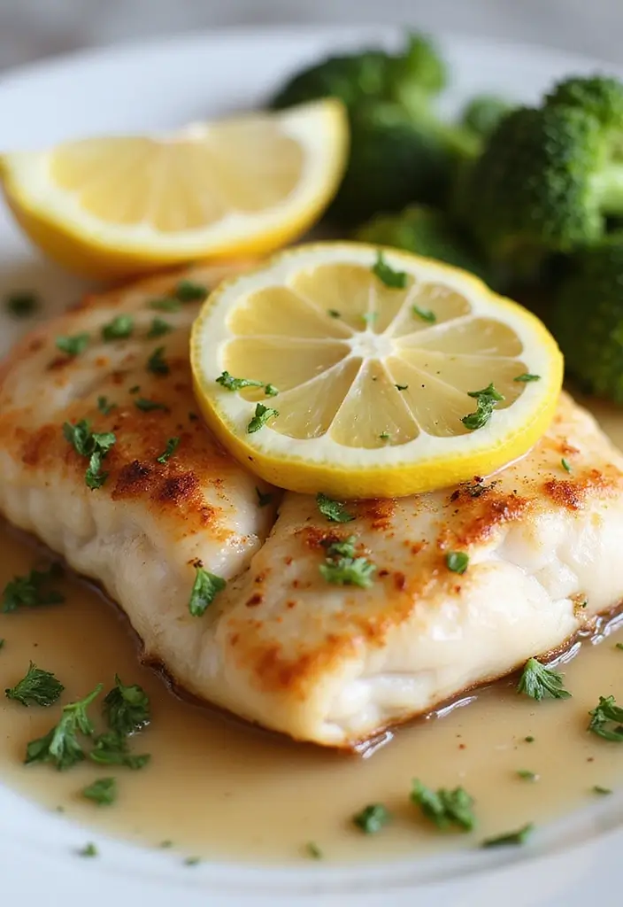 25 Low Carb Air Fryer Dinner Recipes That Are Quick and Tasty - 15. Air Fryer Tilapia with Lemon Butter
