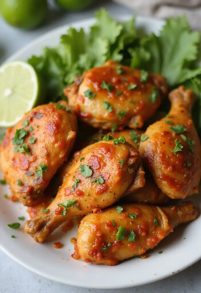 25 Low Carb Air Fryer Dinner Recipes That Are Quick and Tasty - 19. Air Fryer Chili Lime Chicken