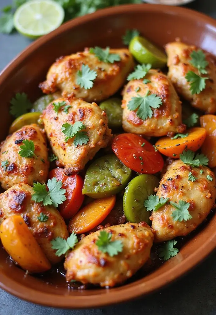 25 Low Carb Air Fryer Dinner Recipes That Are Quick and Tasty - 9. Air Fryer Chicken Fajitas
