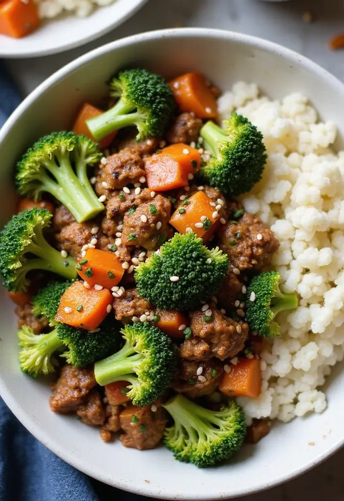 25 Low Carb Ground Beef Recipes for Simple Weeknight Dinners - 4. Beef and Broccoli Stir-Fry