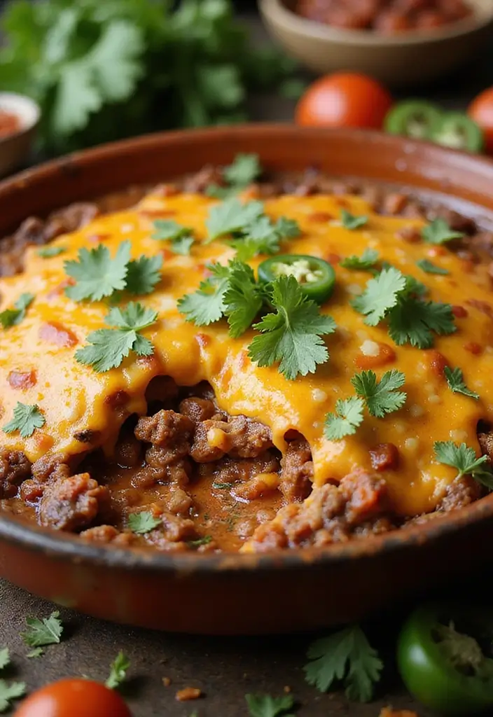 25 Mexican Ground Beef Recipes That Spice Up Dinner - 6. Mexican Beef Casserole