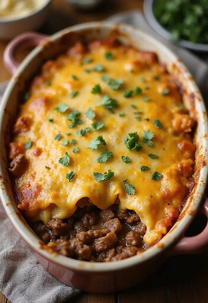 25 Paleo Ground Beef Recipes That Work for Dinner - 2. Cheesy Paleo Beef Casserole