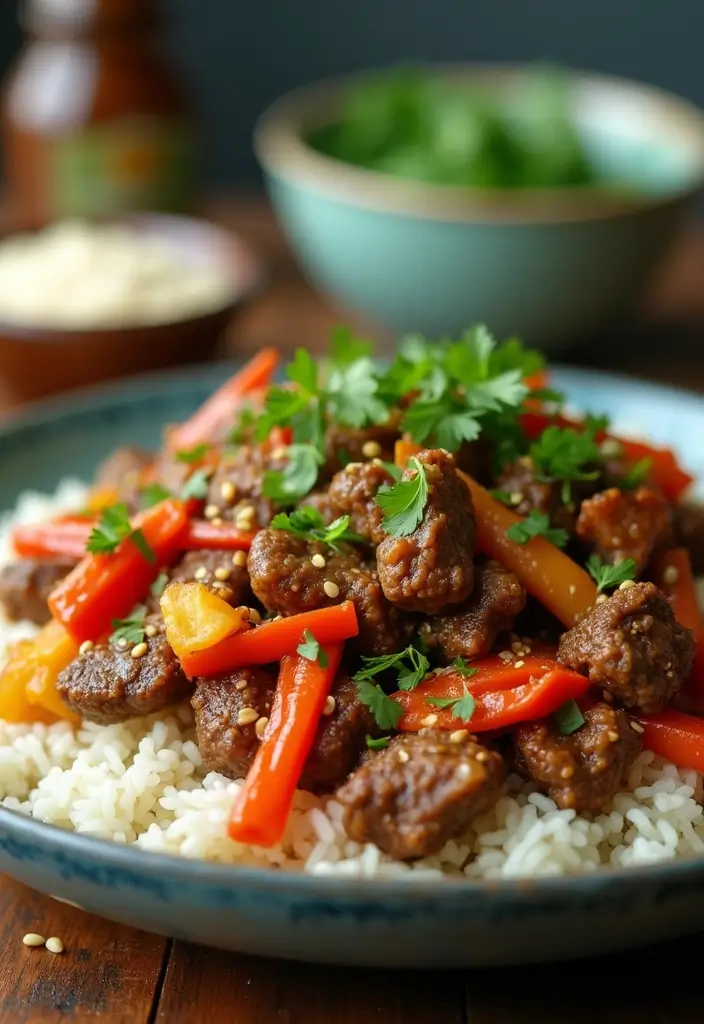 25 Paleo Ground Beef Recipes That Work for Dinner - 22. Beef and Vegetable Stir-Fry