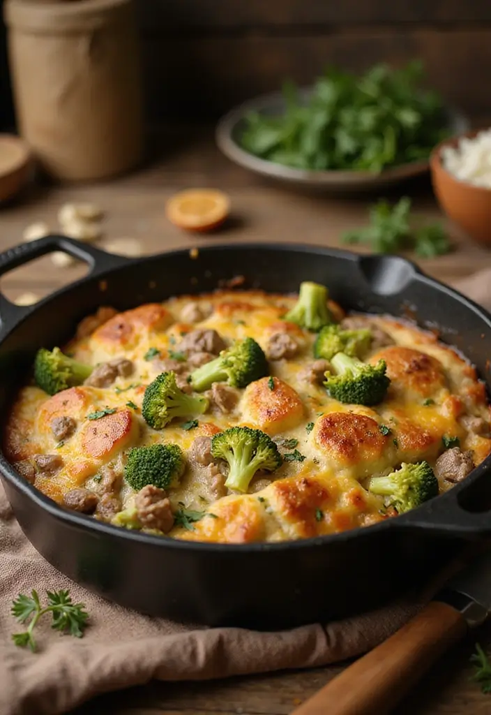 25 Paleo Ground Beef Recipes That Work for Dinner - 25. Beef and Broccoli Casserole