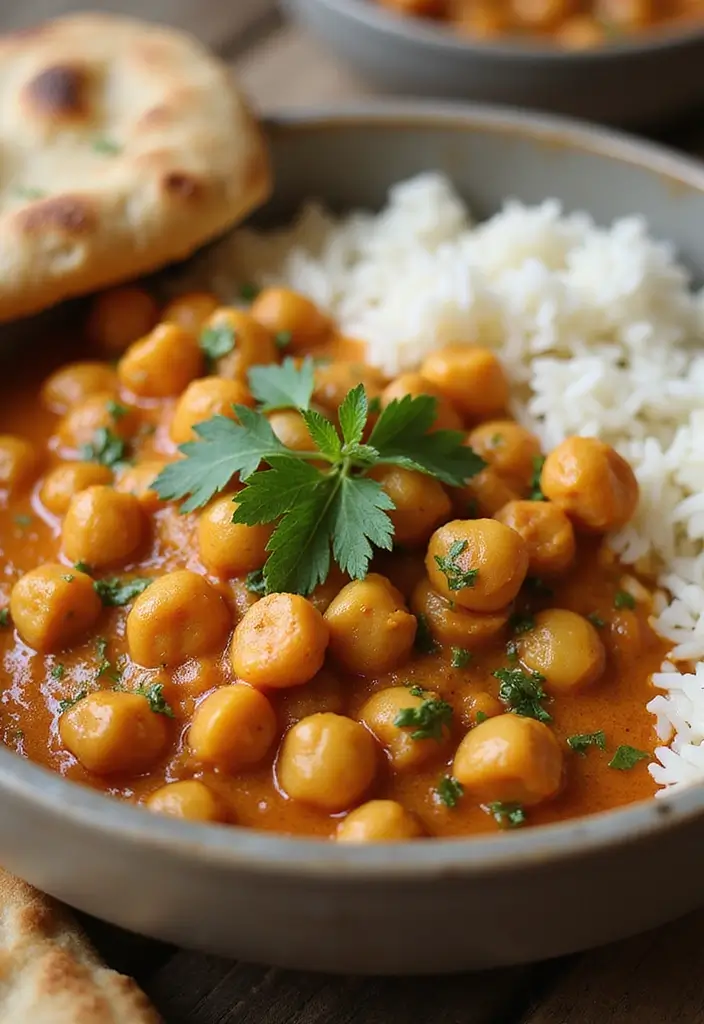 25 Quick and Easy Dinner Recipes for Two Simple Weeknight Meals - 11. Chickpea Curry