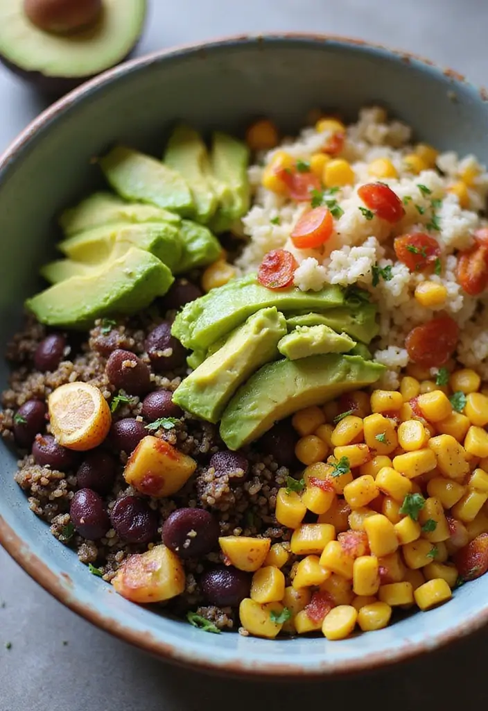 25 Quick and Easy Dinner Recipes for Two Simple Weeknight Meals - 2. Quinoa & Black Bean Bowl