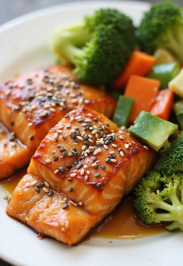 25 Quick and Easy Healthy Dinner Recipes Ready Fast - 8. Easy Teriyaki Salmon