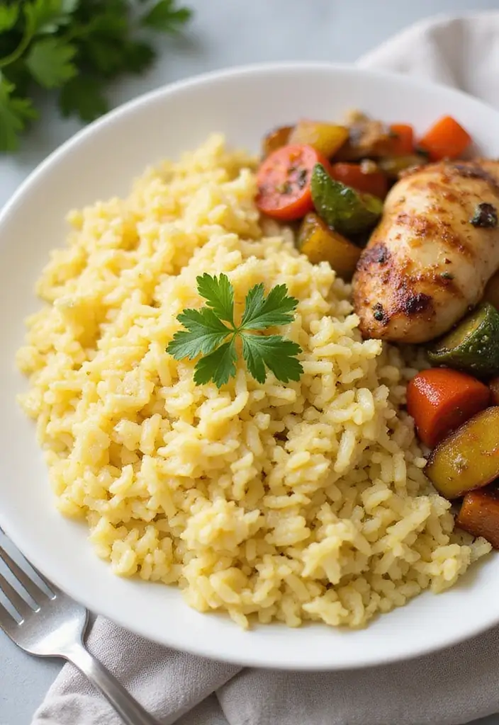 25 Rice Recipes for Dinner and Side Dishes That Complete the Meal - 4. Garlic Butter Rice
