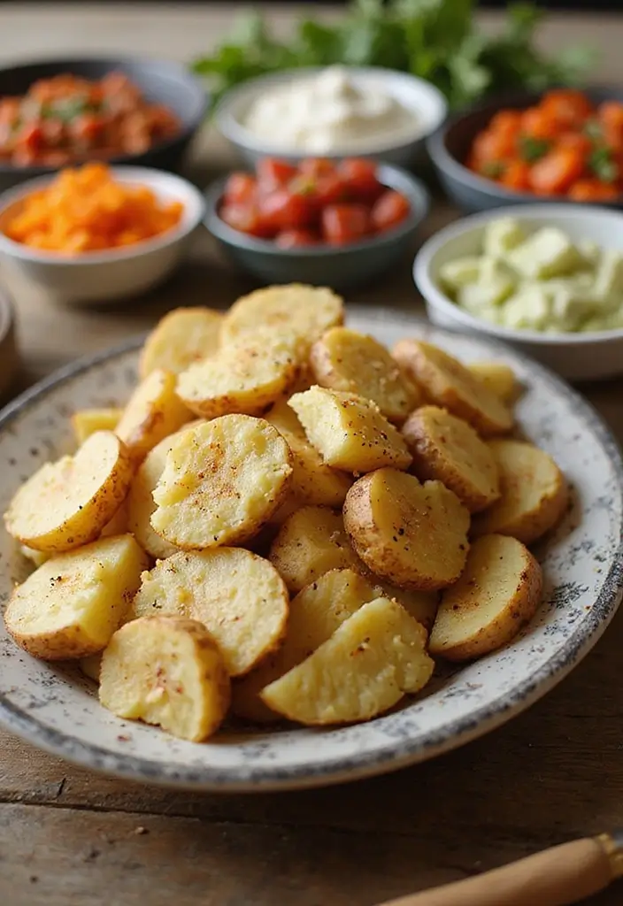 25 Simple 3 Ingredient Dinner Recipes You’ll Want to Try - 12. Baked Potato Bar