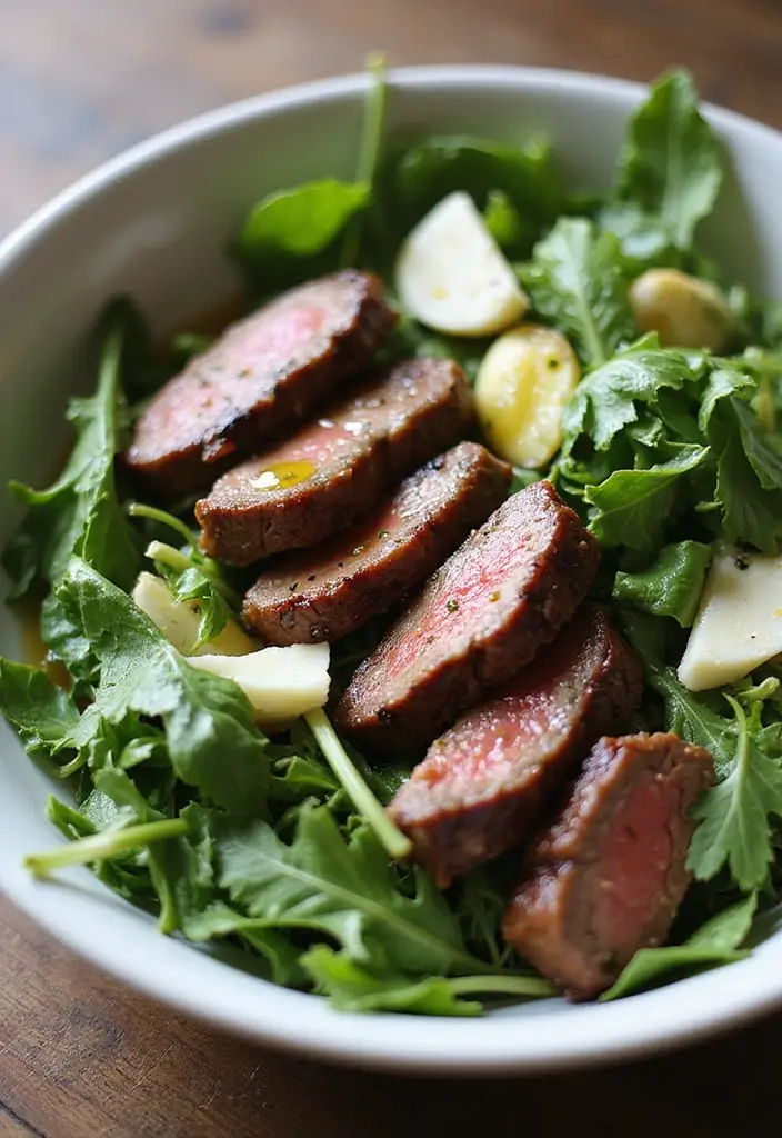 25 Steak Salad Recipes for Fresh and Flavorful Summer Dinners - 1. Grilled Steak and Arugula Salad